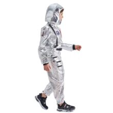 Astronaut Silver Spaceman Jumpsuit Fancy Costume For Kids Astronaut Silver Spaceman Jumpsuit Fancy Costume For Kids