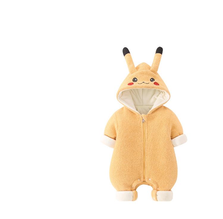 Anime Pokemon Pikachu Infant Romper Kigurumi Onesie