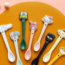 Sanrioed Hellokittys Cinnamoroll Gudetama Stirring Spoon