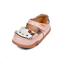 Cartoon Hello Kitty Girls Velcro Single Kawaii Shoes