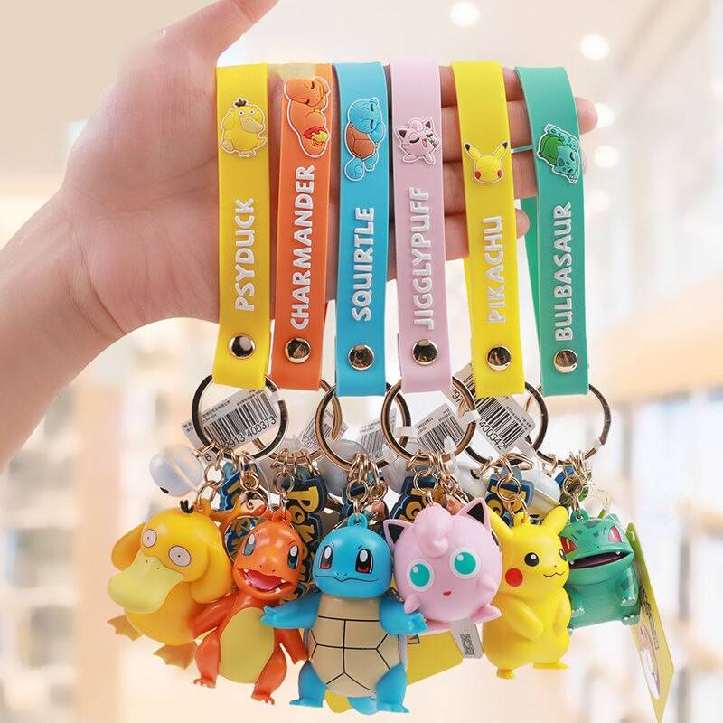 Anime Pokemon Characters Kawaii Pendant Keychains – Kawaii Store ...