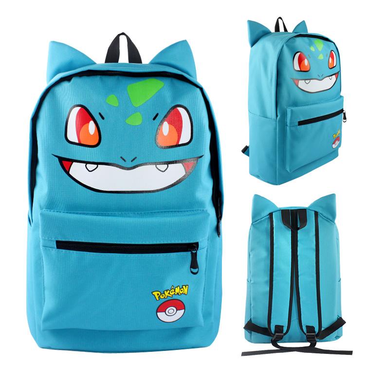 Anime Pokemon Eeveelution Gengar Kawaii Backpack