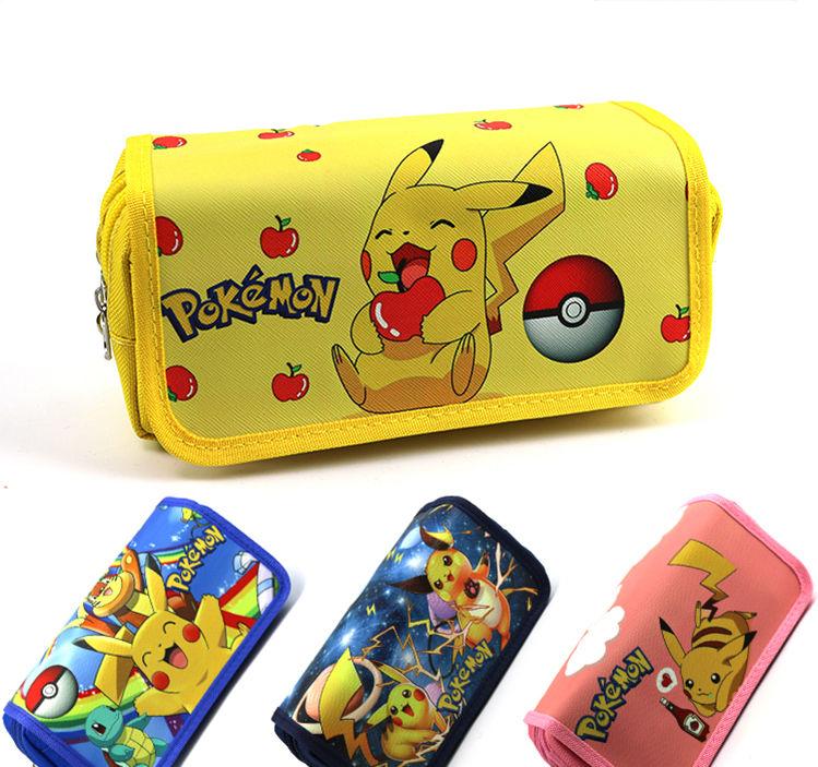 Anime Pokemon Pikachu Kawaii Pencil Case