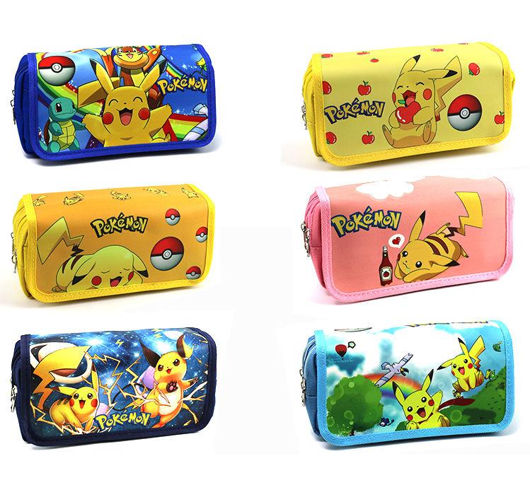 Anime Pokemon Pikachu Kawaii Pencil Case