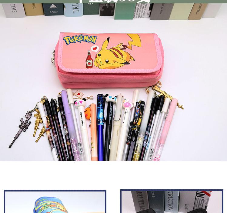Anime Pokemon Pikachu Kawaii Pencil Case
