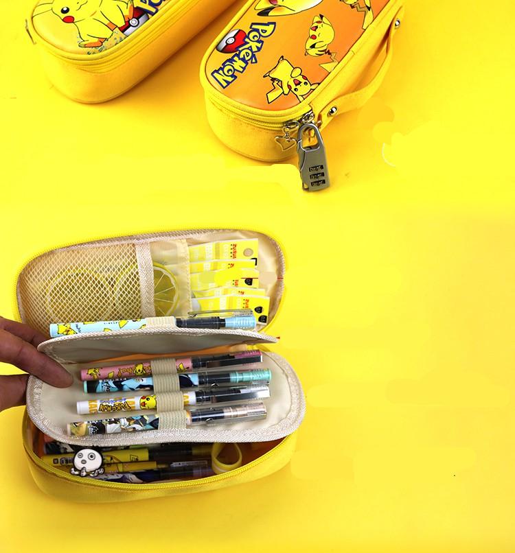 Anime Pokemon Pikachu Kawaii Pencil Case