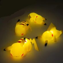 New Pokemon Pikachu toy led night light anime cute bedside lamp children's bedroom decoration luminous doll birthday gift New Pokemon Pikachu toy led night light anime cute bedside lamp children's bedroom decoration luminous doll birthday gift