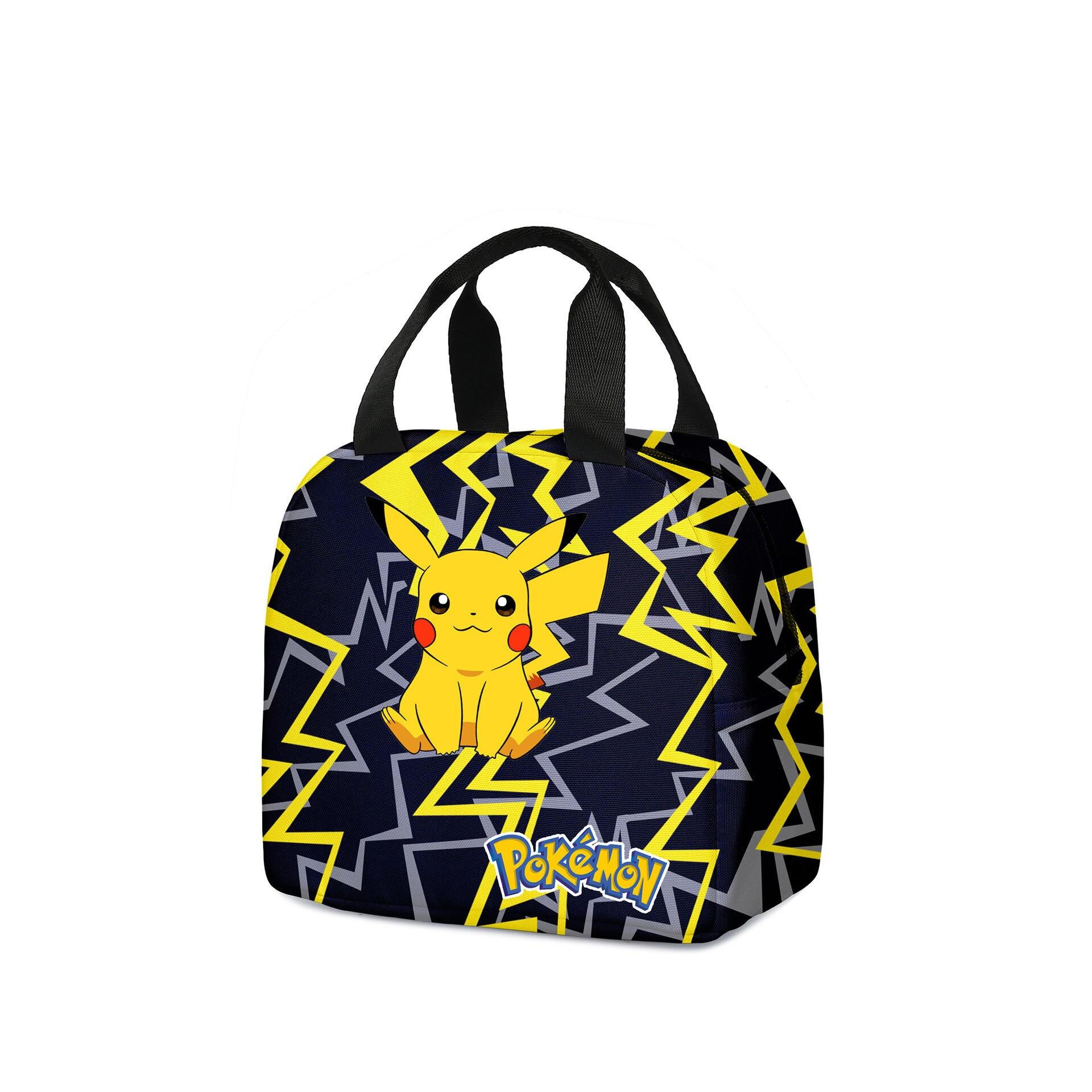 Anime Pokemon Pikachu Kawaii Meal Bag