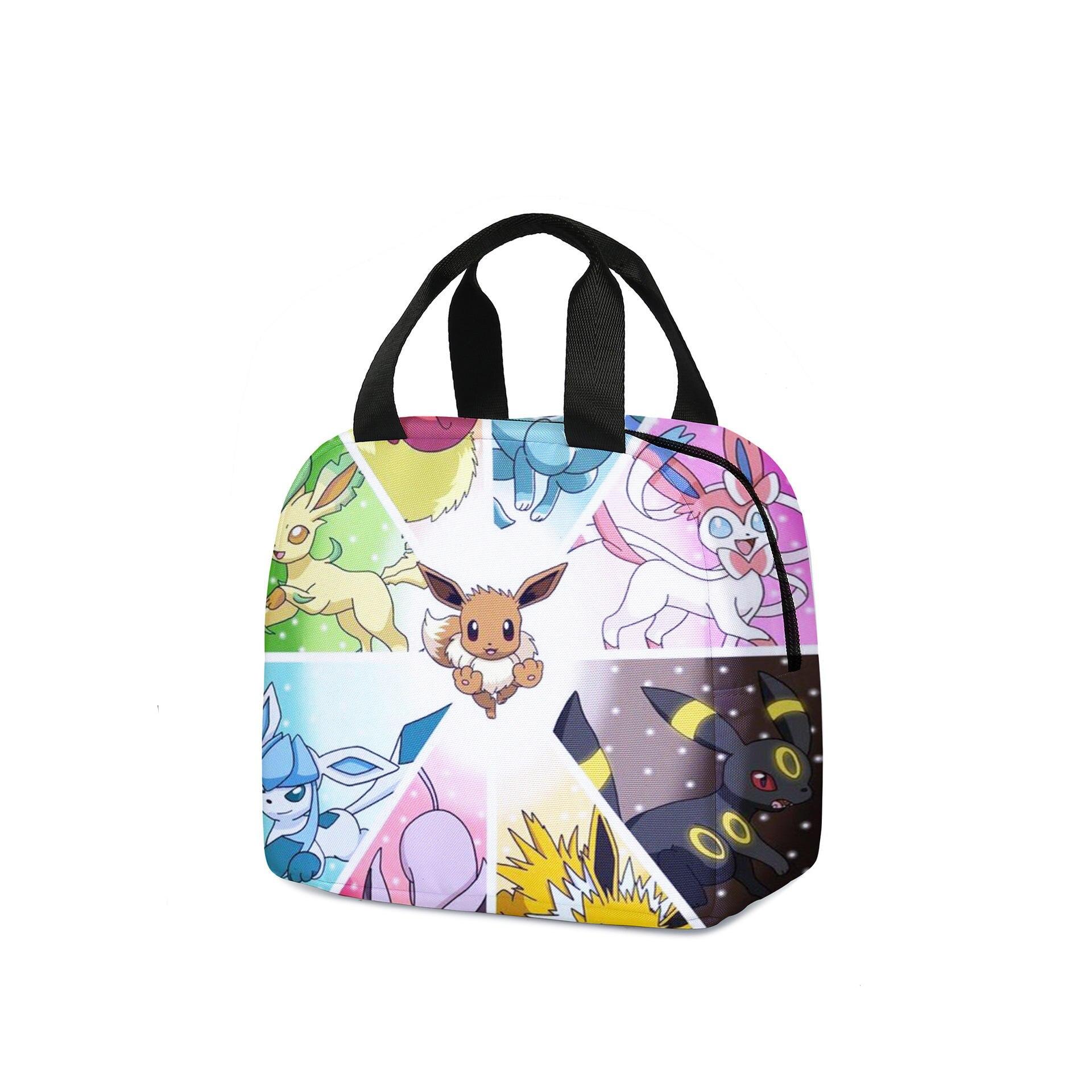 Anime Pokemon Pikachu Kawaii Meal Bag
