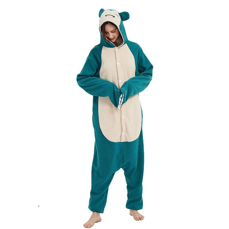 Snorlax Pokemon Onesie Kigurumi Pajama For Adults