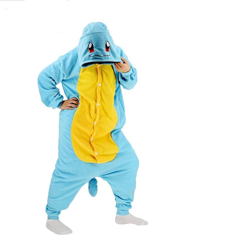 Squirtle Adult Pokemon Onesie Kigurumi Pajama Cosplay Costume
