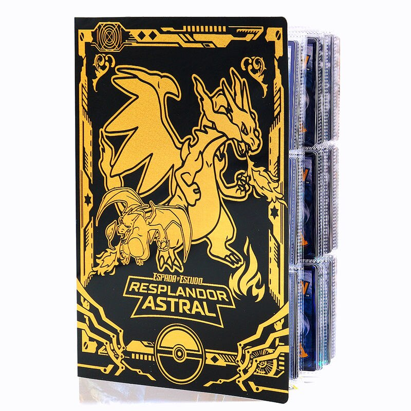 Pokemon Card Album Notebook Holder 9 Pocket 432pcs Kawaii Card Map Folder