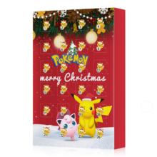 Pokemon Pikachu Action Figure Kawaii Calendar Box