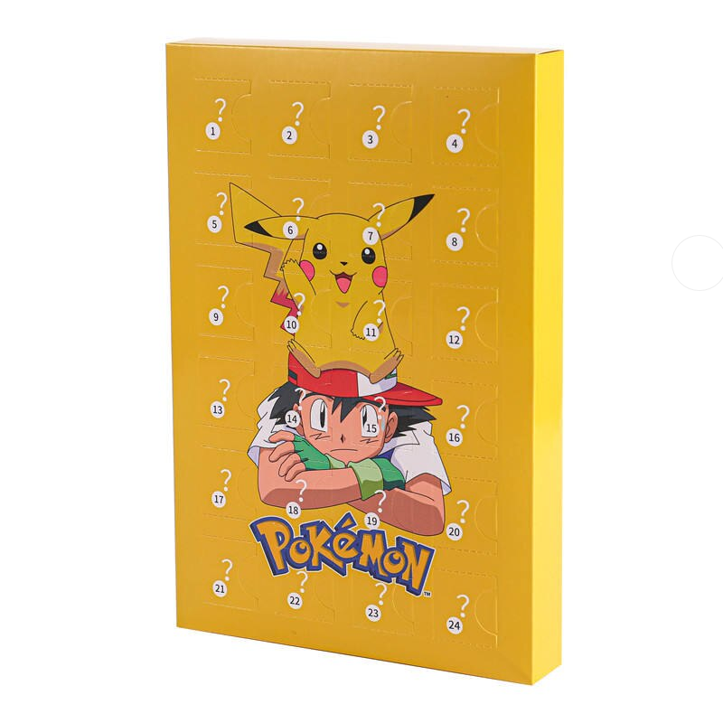 Pokemon Pikachu Advent Calendar Box Kawaii Figure Toy