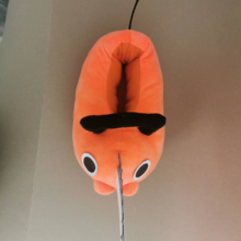 Anime Chainsaw Man Pochita Kawaii Plush Slipper