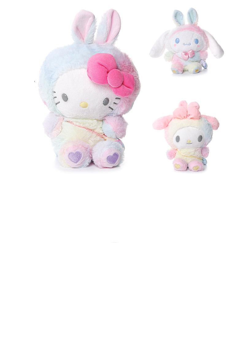 Cartoon Animals Cinnamoroll Melody  Rainbow Stuffed Plush Toy