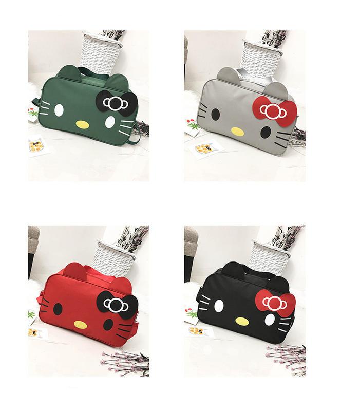 Cartoon Hello-Kitty Fashion Travel Kawaii Waterproof  Bag