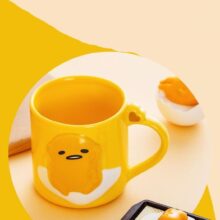 HelloKitty Gudetama Cinnamoroll BadBadtz-maru Kawaii Ceramic Embossed Mug