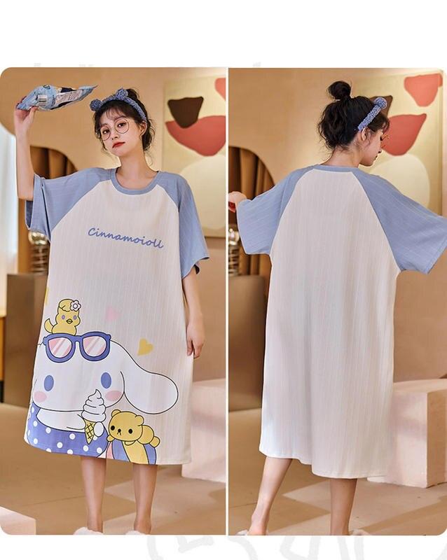 Cinnamoroll Thin Section Short-Sleeved Home Kawaii Clothes