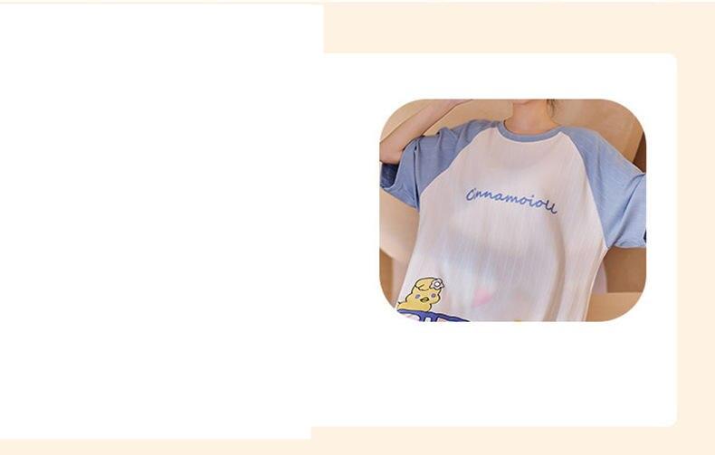 Cinnamoroll Thin Section Short-Sleeved Home Kawaii Clothes