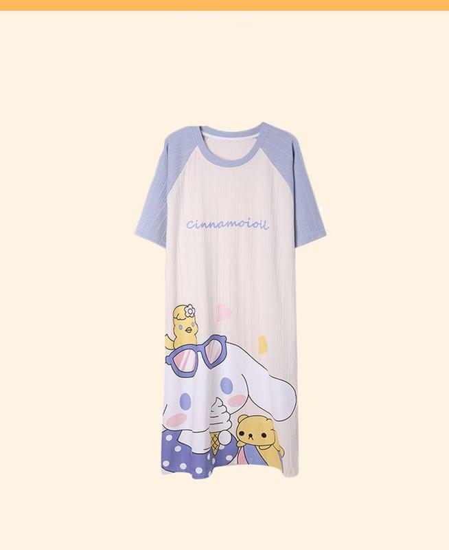 Cinnamoroll Thin Section Short-Sleeved Home Kawaii Clothes