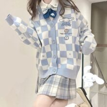 Cartoon Cinnamoroll Uniform Kawaii Sweater