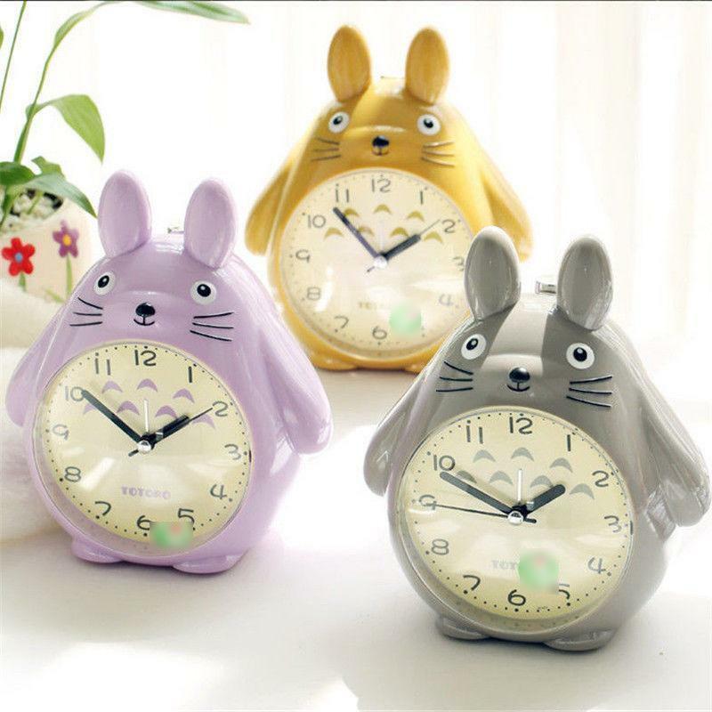 Totoro Cartoon Design Desk Alarm Clock
