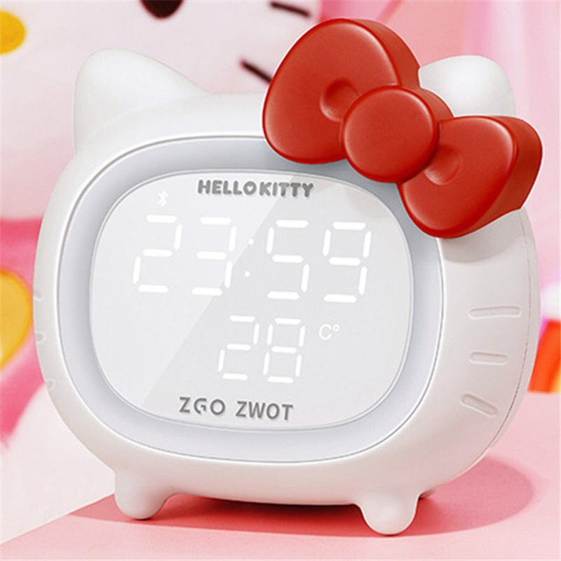 Cartoon Hello Kitty Kawaii Smart Alarm - Kawaiimerch.com