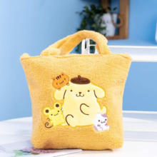 Cartoon Pompompurin Plush Kawaii Handbag