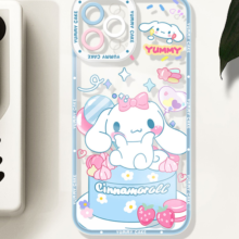 Cartoon Cinnamoroll Kawaii Case for iPhone 14 Pro Max