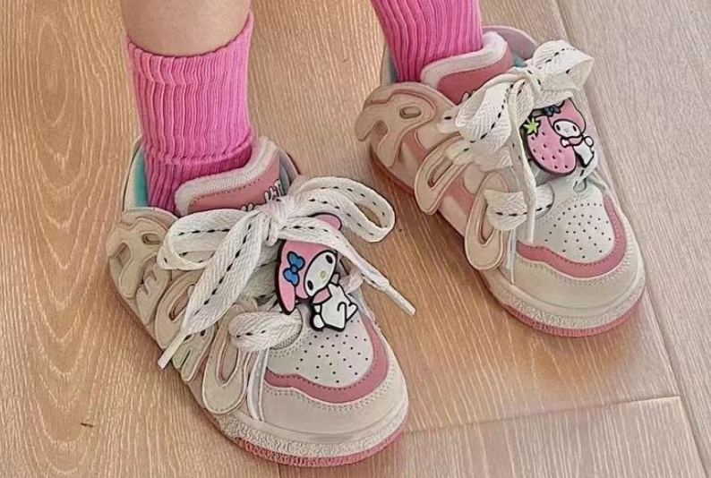 Cartoon My Melody Kawaii Shoes - KawaiiMerch.com