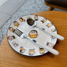 Cartoon Shin-Chan Peripherals Kawaiin Ceramic Plate