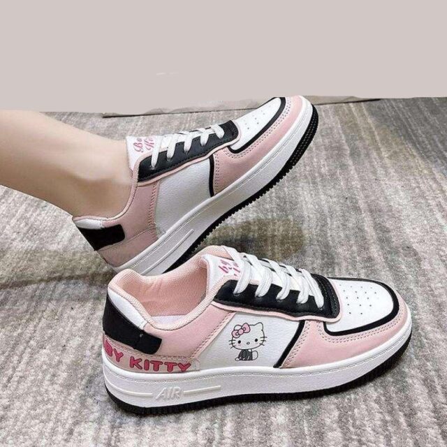 Cartoon Hello Kitty Kawaii Snickers Shoes - KawaiiMerch.com