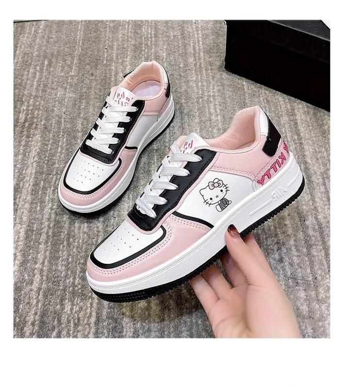 Cartoon Hello Kitty Kawaii Snickers Shoes - KawaiiMerch.com