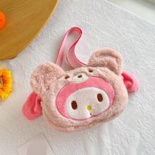 Cartoon Bear My Melody Lolita Kawaii Plush Bag Cartoon Bear My Melody Lolita Kawaii Plush Bag