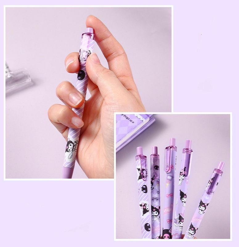 Cartoon Kuromi Kawaii 5Pcs Set Gel Pen