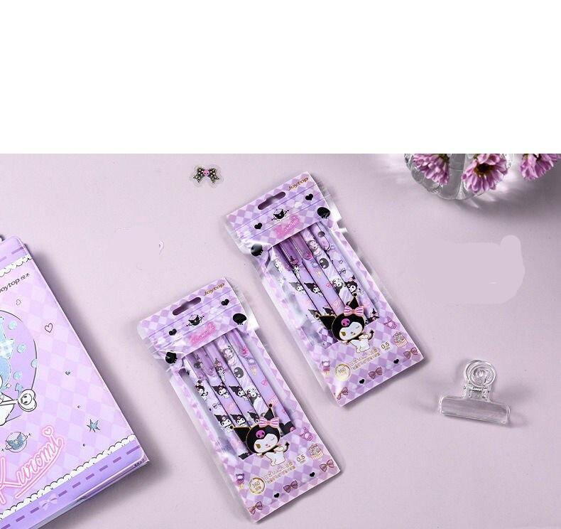 Cartoon Kuromi Kawaii 5Pcs Set Gel Pen