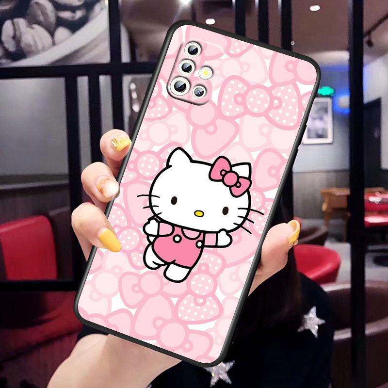 Cartoon Sanrio Hello Kitty Kawaii Phone Case For Samsung