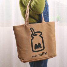Design Canvas Pocket Tote Bag