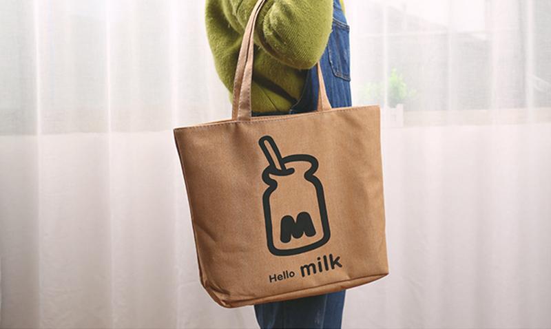 Design Canvas Pocket Tote Bag