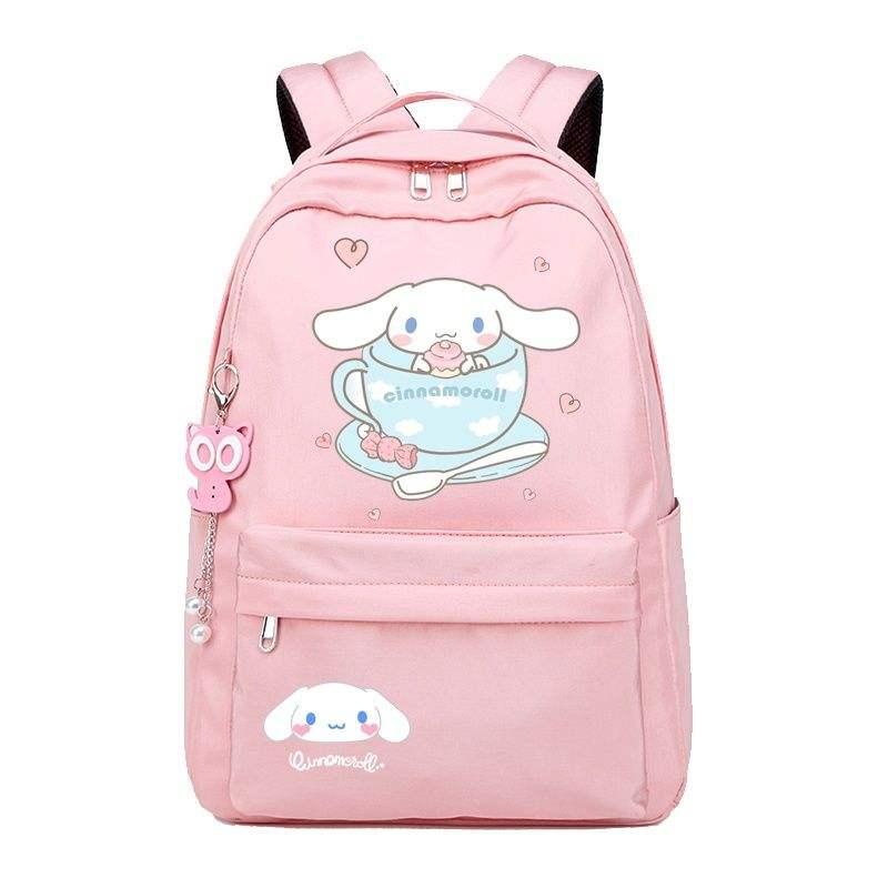 Cartoon Cinnamoroll Kawaii Schoolbag - KawaiiMerch.com