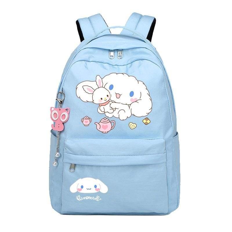 Cartoon Cinnamoroll Kawaii Schoolbag - KawaiiMerch.com