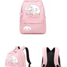 Kawaii Sanrio Schoolbag Women's Backpack Girl Campus Backpack All-match Junior High School Student High School Student Gift Kawaii Sanrio Schoolbag Women's Backpack Girl Campus Backpack All-match Junior High School Student High School Student Gift