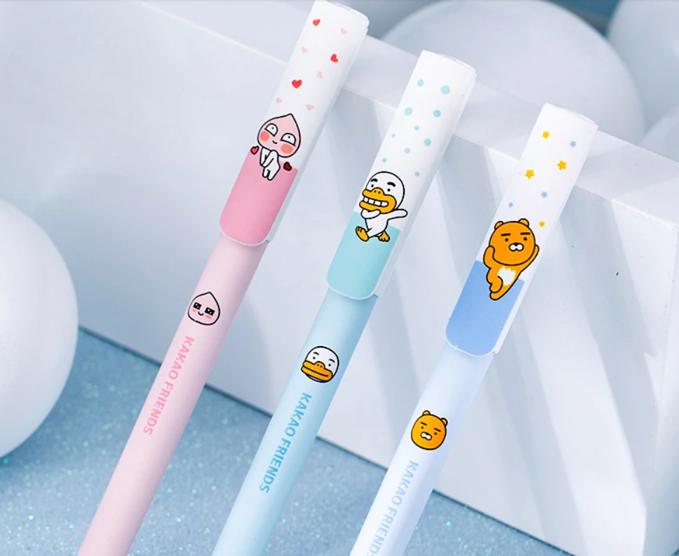 Cartoon Kakao Friends Kawaii Gel Pen - KawaiiMerch.com