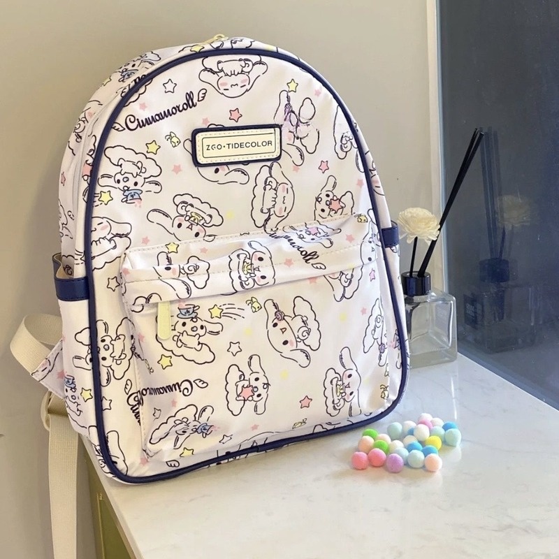 Cartoon Cinnamoroll Kawaii Canvas Shoulder Bag - KawaiiMerch.com