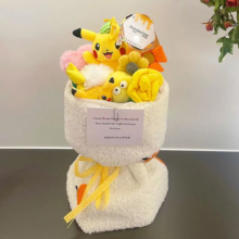 Cartoon Pokemon Pikachu Kawaii Plush Bouquet Cartoon Pokemon Pikachu Kawaii Plush Bouquet