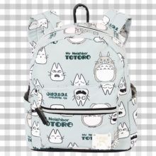 Anime Totoro My Neighbor Kawaii Blue Backpack Anime Totoro My Neighbor Kawaii Blue Backpack