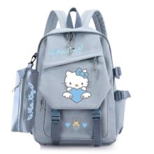 Sanrio Hello Kitty New Bags Y2k Student Backpacks With Pen Bag 2 Piece Set Girls Korean Trend Schoolbag Women Cute Shoulder Bag Sanrio Hello Kitty New Bags Y2k Student Backpacks With Pen Bag 2 Piece Set Girls Korean Trend Schoolbag Women Cute Shoulder Bag