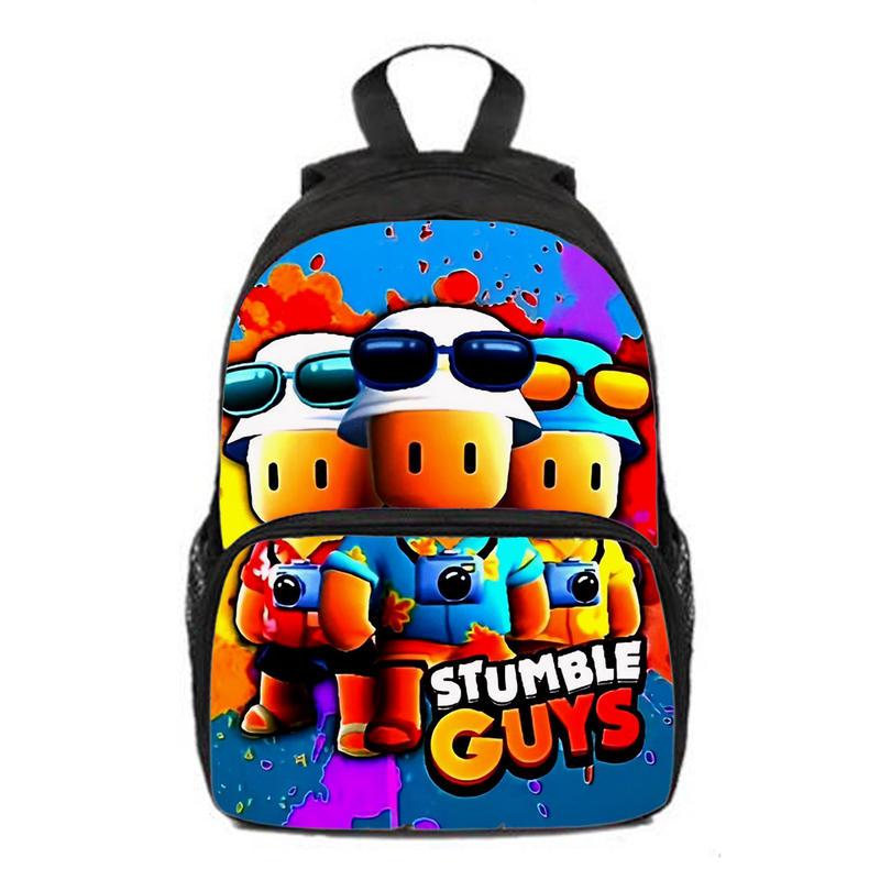 Cartoon Stumble Guys Backpack - KawaiiMerch.com