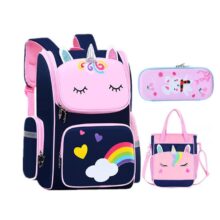 Cartoon Unicorn Kawaii Backpack Set Cartoon Unicorn Kawaii Backpack Set